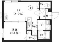 Chou Chou（シュシュ）の間取り画像