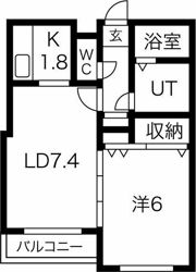 パークアベニュー元町の間取り画像