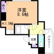 ペルシェール円山の間取り画像