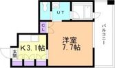 ラフィネタワー札幌南3条の間取り画像