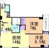 レゾ札幌の間取り画像