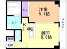 レゾ札幌の間取り画像