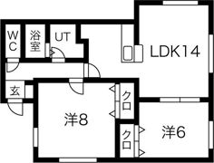 BELL FLORA（ベルフローラ）の間取り画像