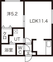 バーニーズ ブロンの間取り画像