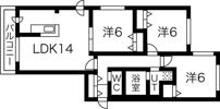 バーニーズ ヴィスタの間取り画像
