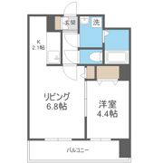 レジディア札幌駅前の間取り画像
