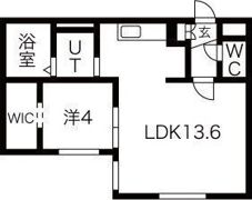 POEM南8条の間取り画像