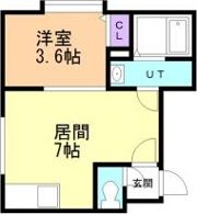 エルソル発寒の間取り画像