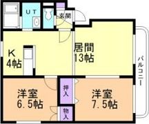 カサグランデ西野の間取り画像