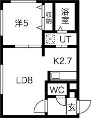 Clair blancの間取り画像