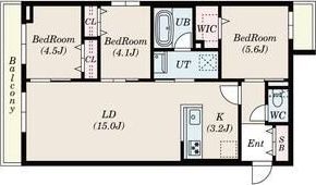 S-RESIDENCE南郷clarityの間取り画像