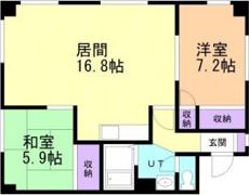 ファミールかわぶちの間取り画像
