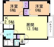 メゾンヴァイオレットの間取り画像