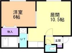 ルミエール発寒3－5の間取り画像