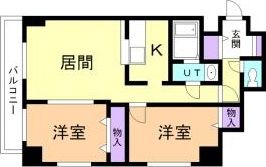 エステラ真駒内の間取り画像