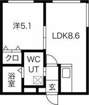マリーノ南円山の間取り画像