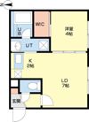 ライフジュエル中島公園前の間取り画像