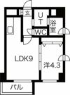 LEE SPACE N4の間取り画像