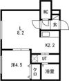 ライズステージ元町の間取り画像