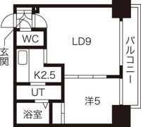 サンコート大通の間取り画像