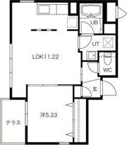 NOBLESSE札幌南6条の間取り画像