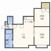 メイプルハイツの間取り画像