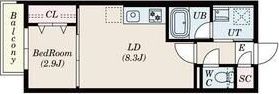 S-RESIDENCE南郷clarityの間取り画像