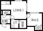 ヴィラ本通南の間取り画像