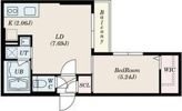 S-RESIDENCE琴似本通avantaの間取り画像