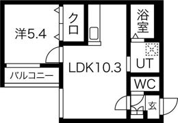 シュマール西町北の間取り画像