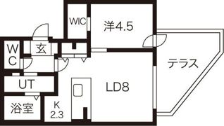 グランループ発寒の間取り画像