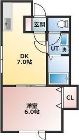 パルテール発寒の間取り画像