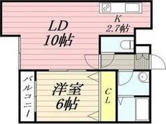 ベルファーレ発寒の間取り画像