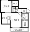 レンブラント西町の間取り画像