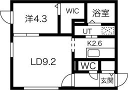 douzieme V（ドゥージエムファイブ）の間取り画像