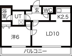 グリニッジタウン西札幌の間取り画像