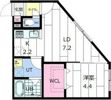 club premier発寒の間取り画像