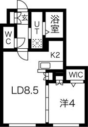 プルミエールメゾン琴似の間取り画像