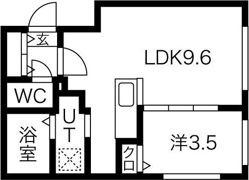 precious MIYANOSAWA（プレシャスミヤノサワの間取り画像