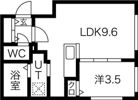 precious MIYANOSAWA（プレシャスミヤノサワの間取り画像