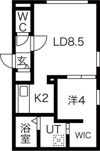 ムーンストーン山の手の間取り画像