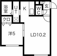 クラリス西町北の間取り画像