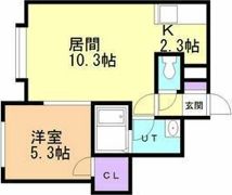 ラグナベルデ発寒Iの間取り画像