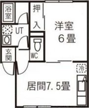 パル琴似の間取り画像
