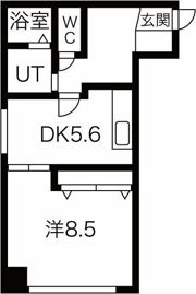 カピテーヌ琴似の間取り画像