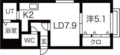 ESQUISSE 24軒の間取り画像