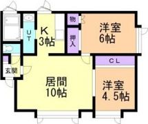 エスポワール富士の間取り画像