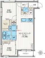 エフュート北19条の間取り画像