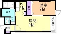 エルピス北11の間取り画像