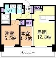 クリーンリバーフィネス美園ステーションフロントの間取り画像